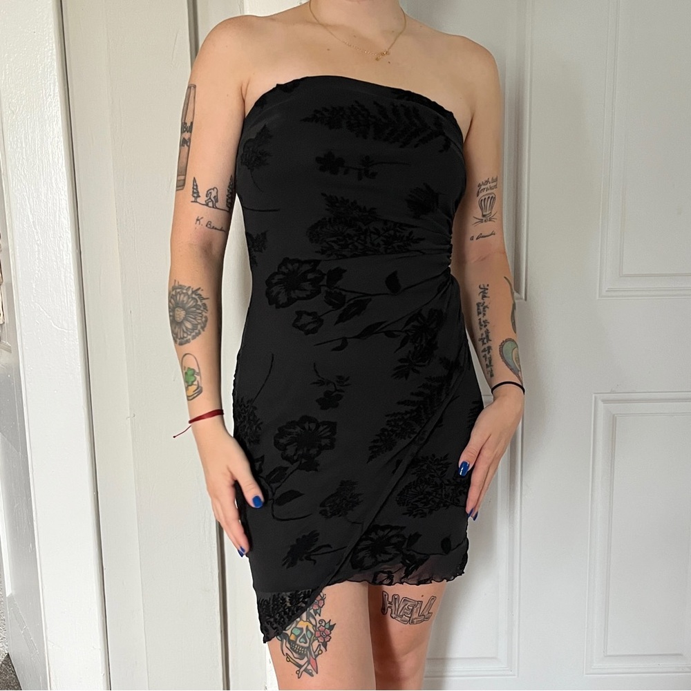 Vintage Jump Strapless Dress
